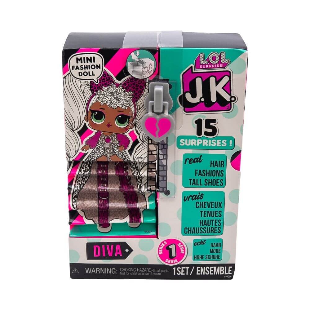 Купить кукла LOL Surprise Mini Fashion Doll (Мини модницы) JK Diva с 15  сюрпризами в Краснодаре – лучшая цена от интернет-магазина Maxmoll